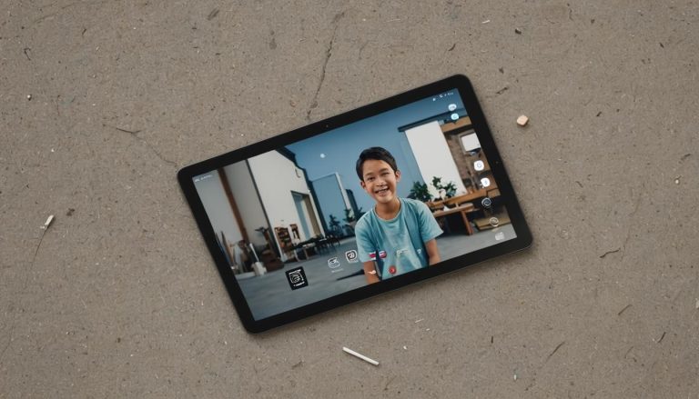 Comment réparer une caméra frontale sur une tablette ?